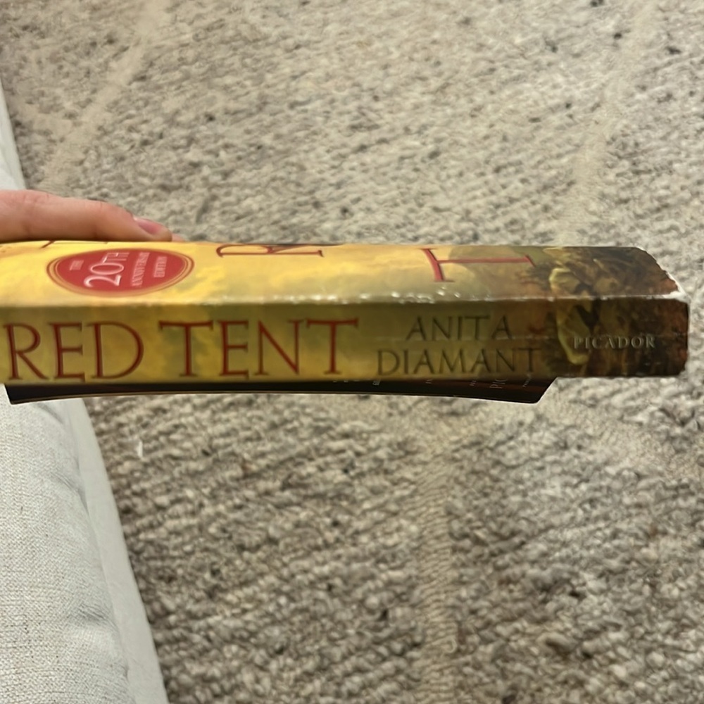 The Red Tent by Anita Diamant book used condition soft cover read novel - Picture 5 of 5